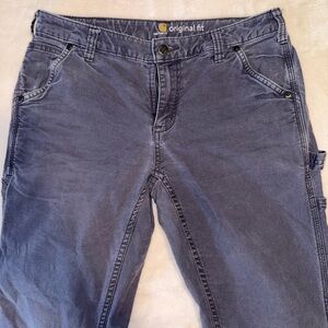 Carhartt women’s pants in dark gray, original fit, size 6